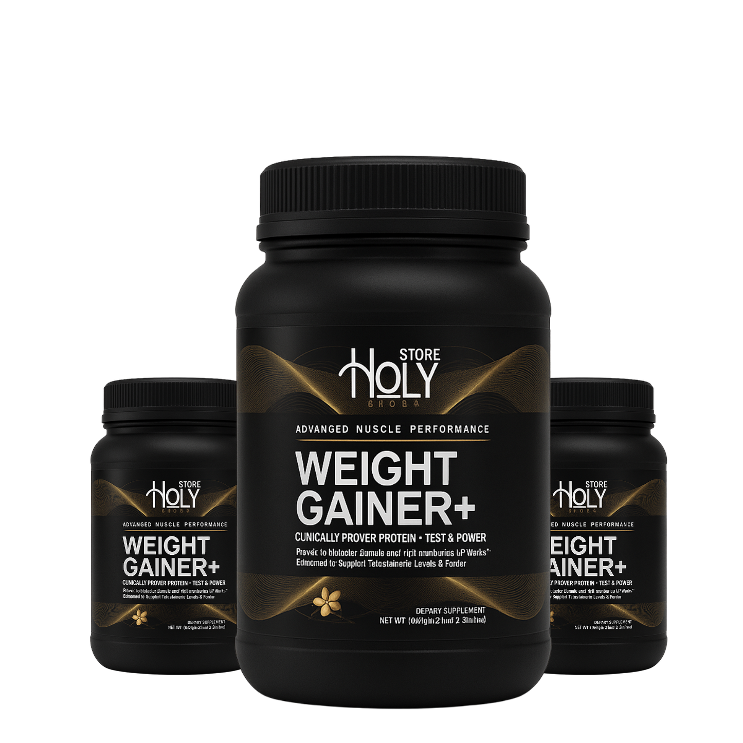 Weight Gainer+ – Vanilla Flavor 31.75 oz.