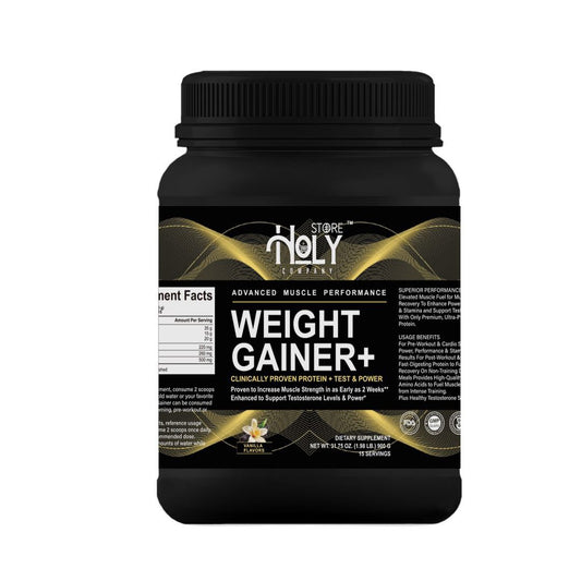 Weight Gainer+ – Vanilla Flavor 31.75 oz.