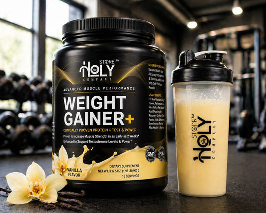 Weight Gainer+ || vanilla Flavor 31.75 oz