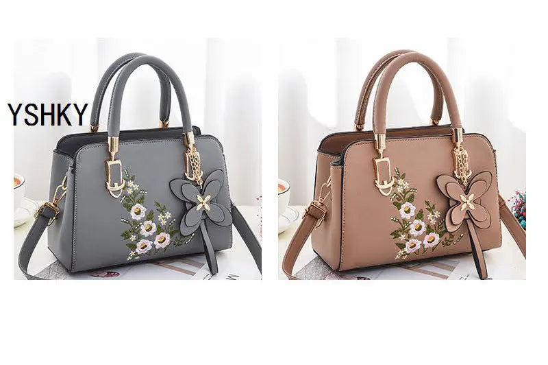 Women's Large-Capacity PU Shoulder Bag – Crossbody & Handbag