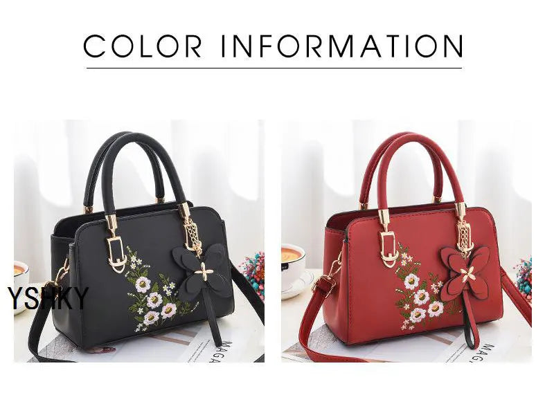 Women's Large-Capacity PU Shoulder Bag – Crossbody & Handbag