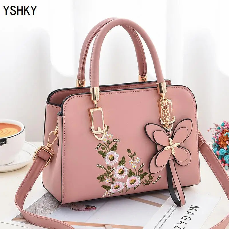Women's Large-Capacity PU Shoulder Bag – Crossbody & Handbag