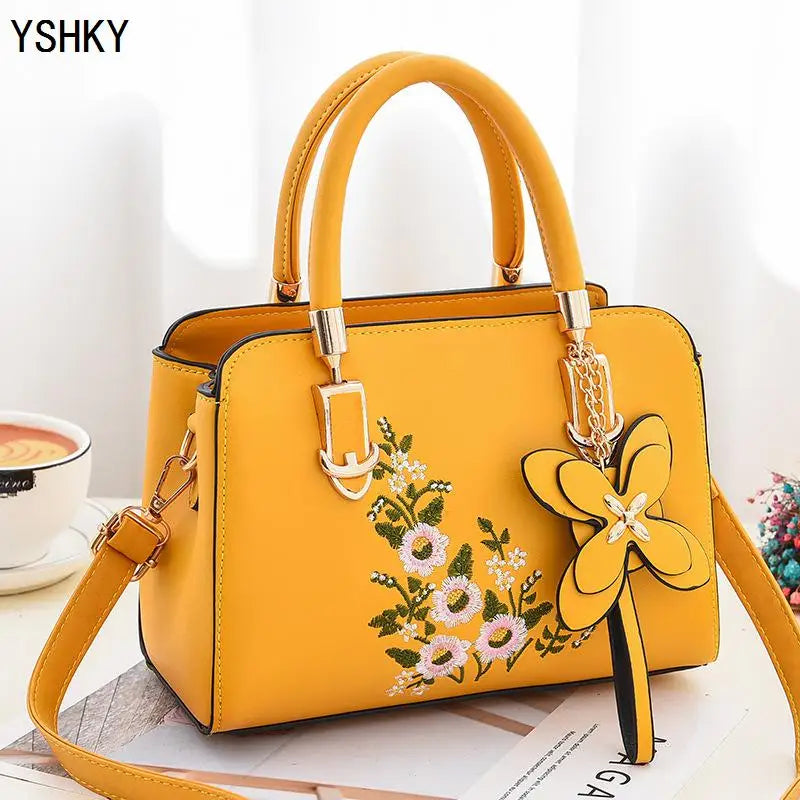 Women's Large-Capacity PU Shoulder Bag – Crossbody & Handbag