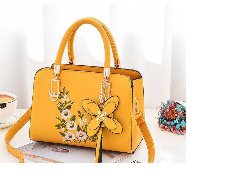 Women's Large-Capacity PU Shoulder Bag – Crossbody & Handbag