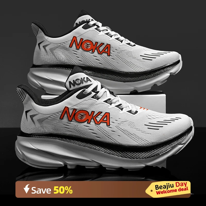 Marathon Carbon Plate Running Shoes – Lightweight & Breathable Sports Sneakers