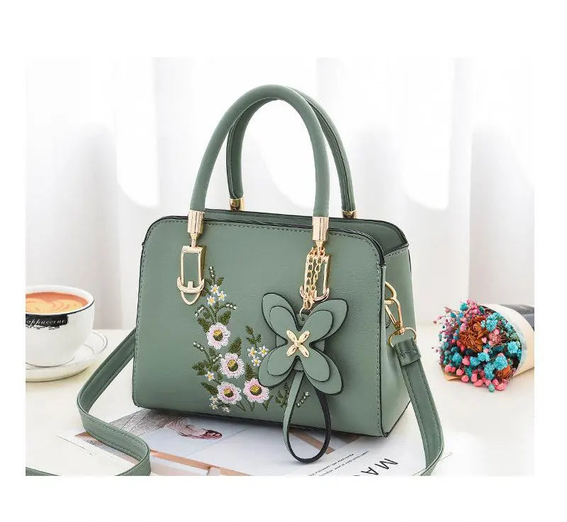 Women's Large-Capacity PU Shoulder Bag – Crossbody & Handbag
