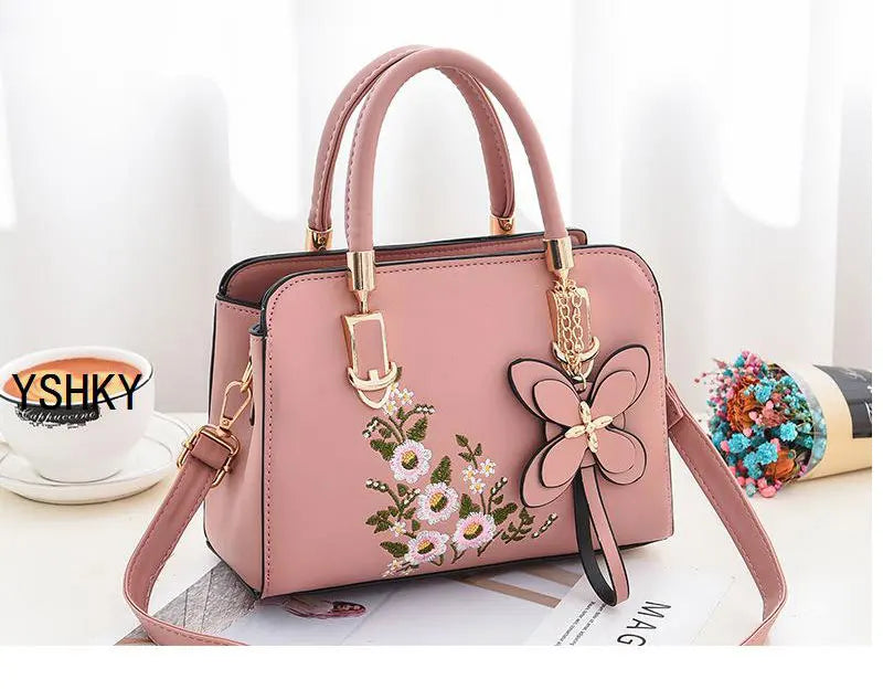 Women's Large-Capacity PU Shoulder Bag – Crossbody & Handbag