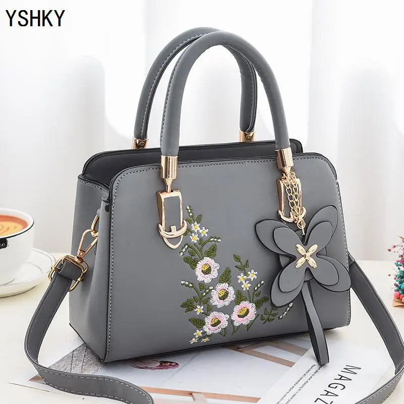 Women's Large-Capacity PU Shoulder Bag – Crossbody & Handbag
