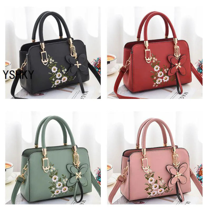 Women's Large-Capacity PU Shoulder Bag – Crossbody & Handbag