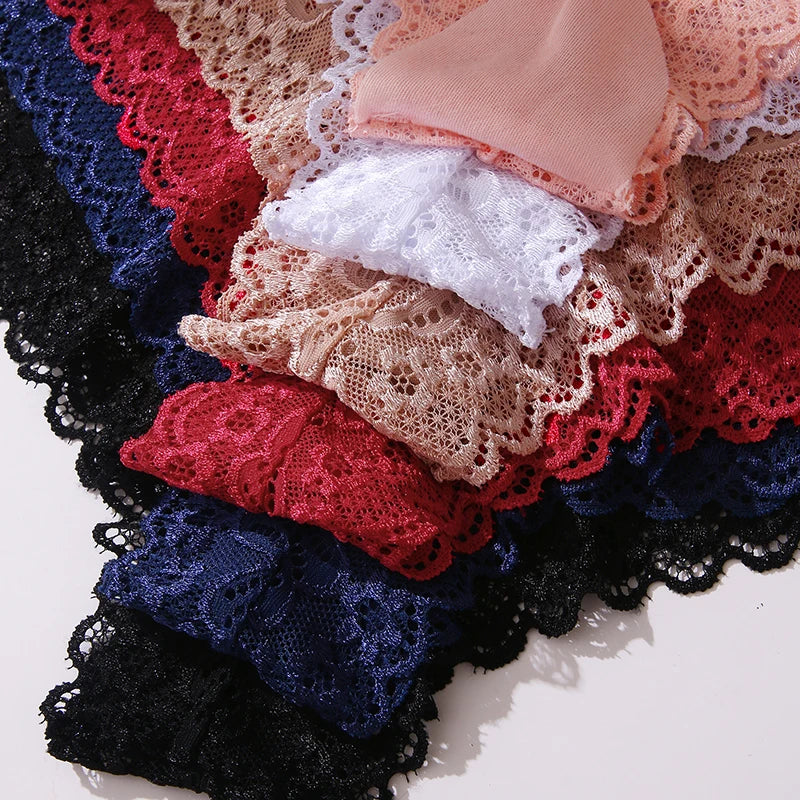 BZEL 3-Piece Lace Panties – Breathable & Comfortable Lingerie