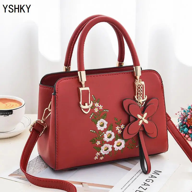 Women's Large-Capacity PU Shoulder Bag – Crossbody & Handbag