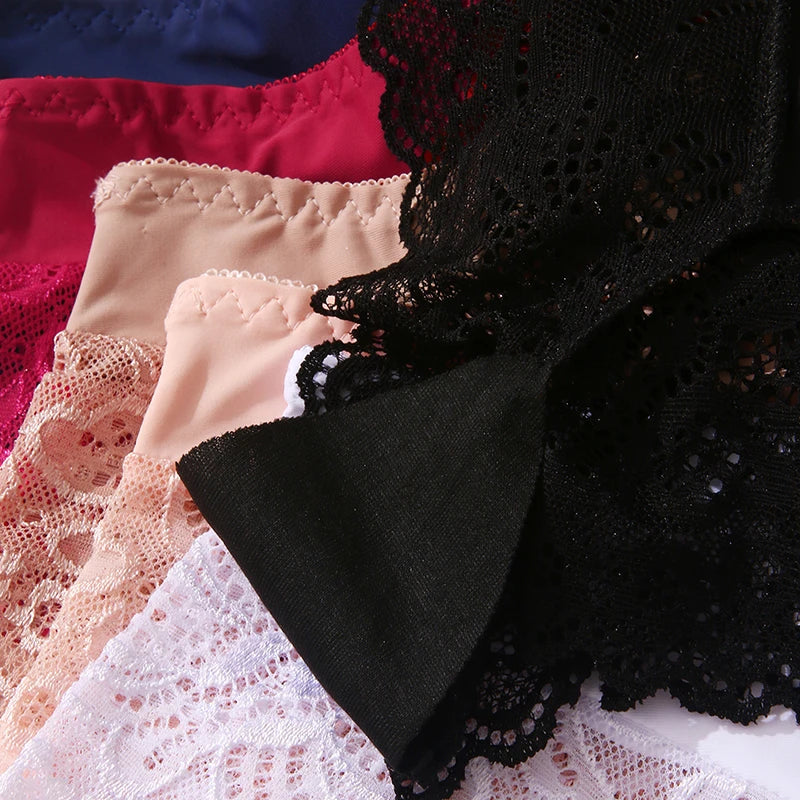BZEL 3-Piece Lace Panties – Breathable & Comfortable Lingerie