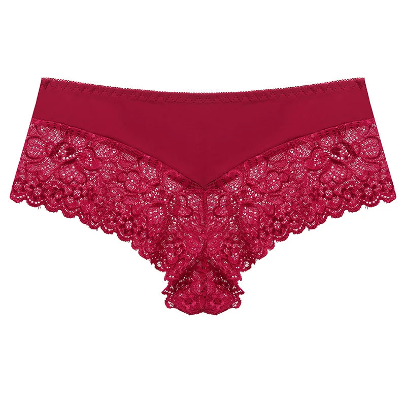 BZEL 3-Piece Lace Panties – Breathable & Comfortable Lingerie