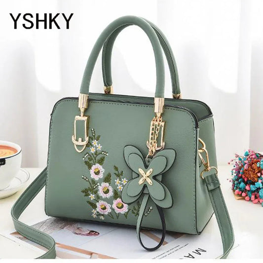 Women's Large-Capacity PU Shoulder Bag – Crossbody & Handbag