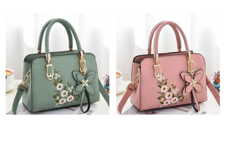 Women's Large-Capacity PU Shoulder Bag – Crossbody & Handbag