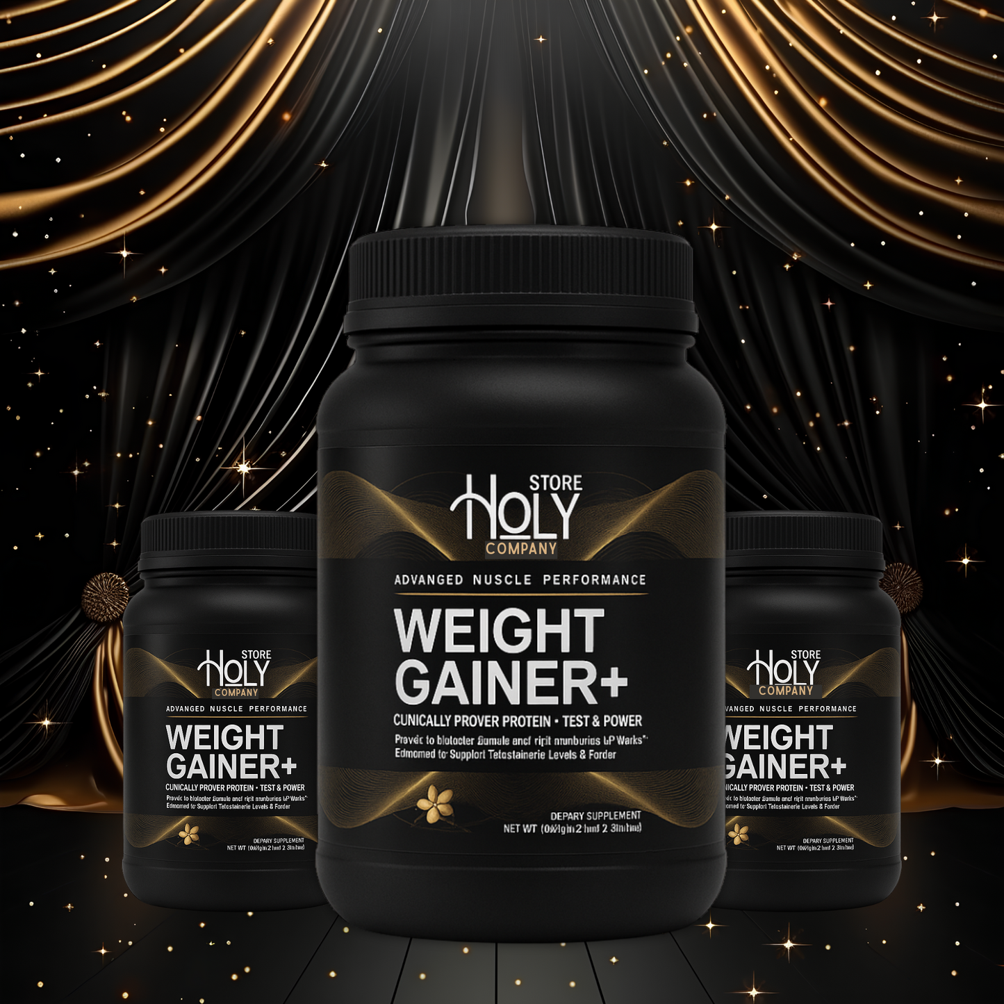 Weight Gainer+ – Vanilla Flavor 31.75 oz.