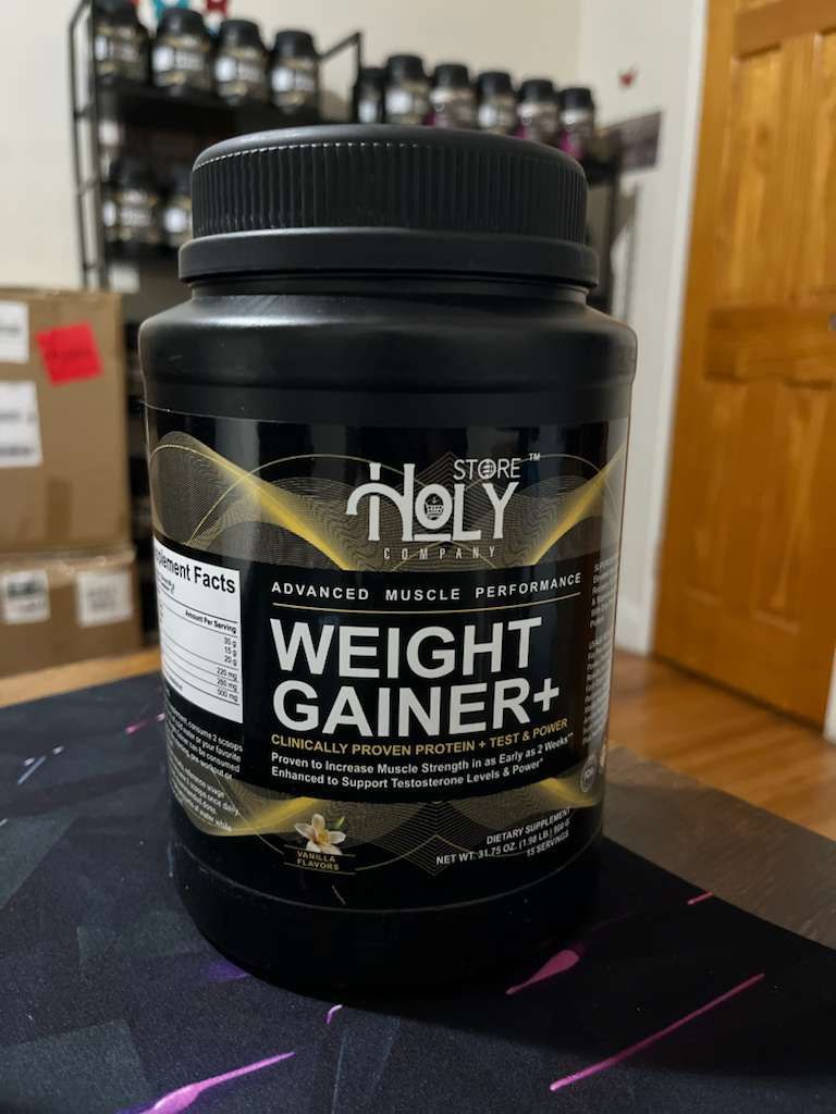 Weight Gainer+ – Vanilla Flavor 31.75 oz.